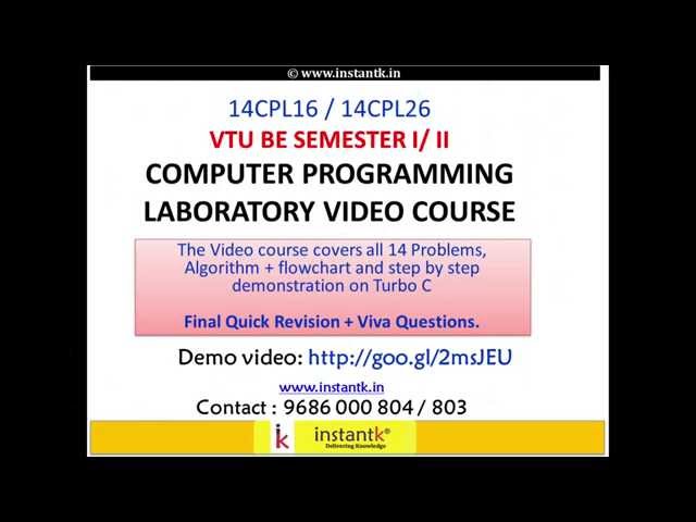 [prob 7] 14CPL16 BE VTU Computer Prog Lab : Algo + Flow Chart + C Code  14PCD