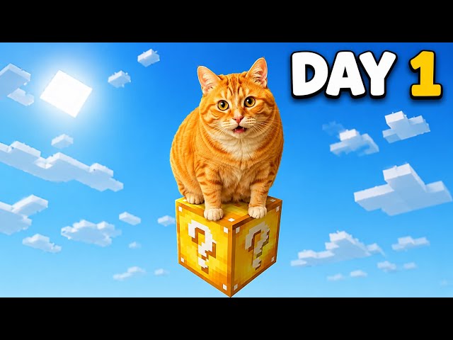 Minecraft One Lucky Block With Cats (part 1)