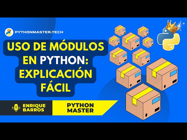 Importaciones y uso de módulos en Python