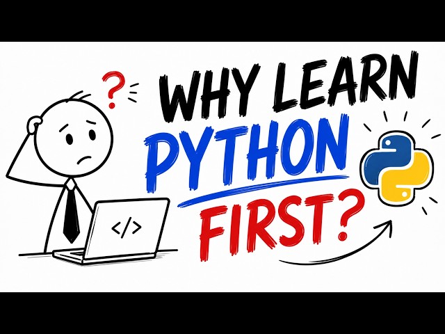 Why Learn Python First? | The Best Programming Language for Beginners? | CodingHubX