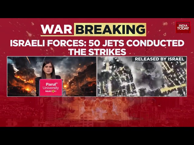 Israel Strikes Iran: Khamenei's Underground Bunker In Tehran Bombed By 50 Jets | Israel-Iran War