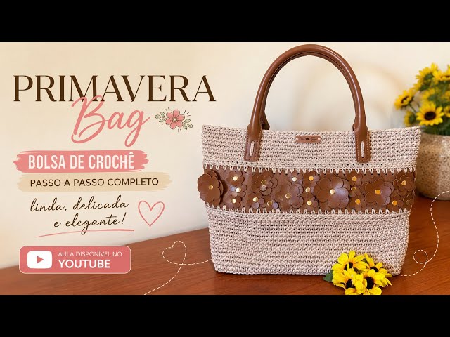 Spring Crochet Bag: Complete Step-by-Step Tutorial