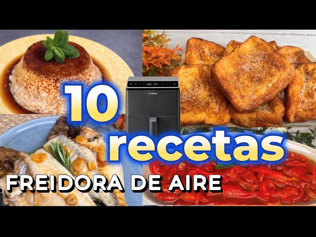 😍 10 AIR FRYER RECIPES PART 2 😎, made with COSORI DUAL BLAZE AIRFRYER double heating element