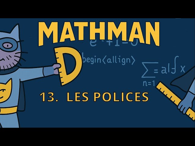 13 : les polices en LaTeX (LuaLaTeX)