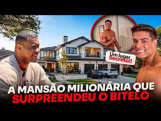 TENENTE SHOWED BITELO A MULTIMILLION-DOLLAR MANSION IN LOS ANGELES