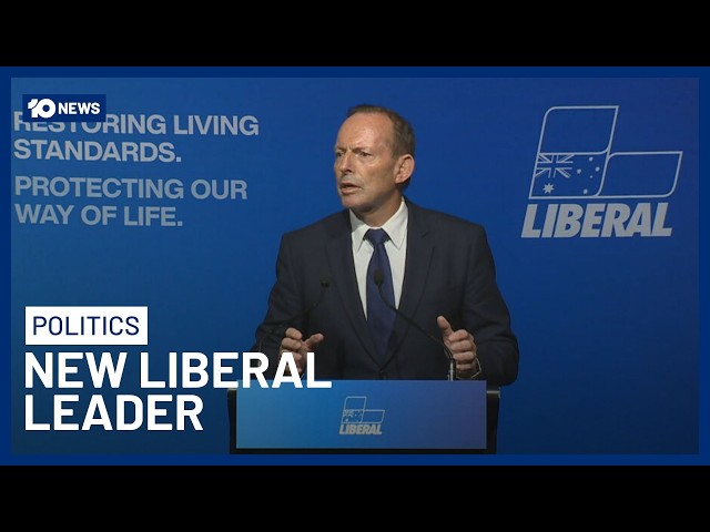 Tony Abbott Appointed New Liberal Leader | 10 News
