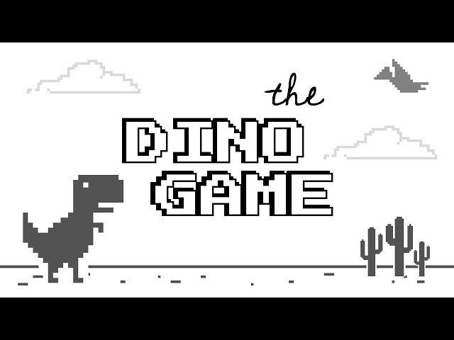 google's dino game decoded - the inner workings of popular games (actually fun version)