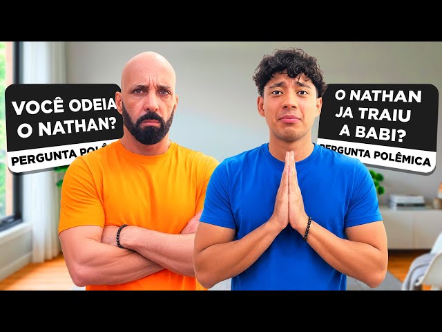 RESPONDENDO PERGUNTAS POLÊMICAS COM MEU SOGRO! 