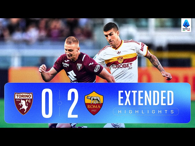 TORINO-ROMA 0-2 | EXTENDED HIGHLIGHTS | SERIE A 2026/27