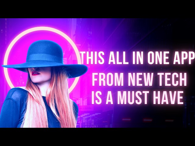 THIS ALL IN ONE APP FROM NEWTECH IS A MUST HAVE