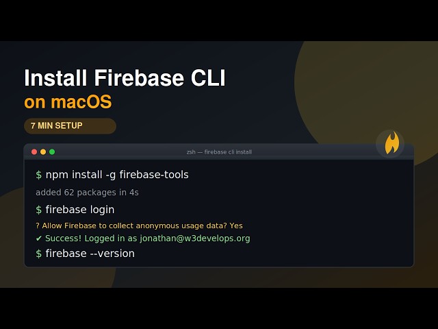 How to Install Firebase CLI on macOS (2026 Guide)