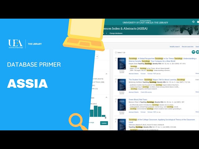 Database Primer: ASSIA (Applied Social Sciences Index & Abstracts)