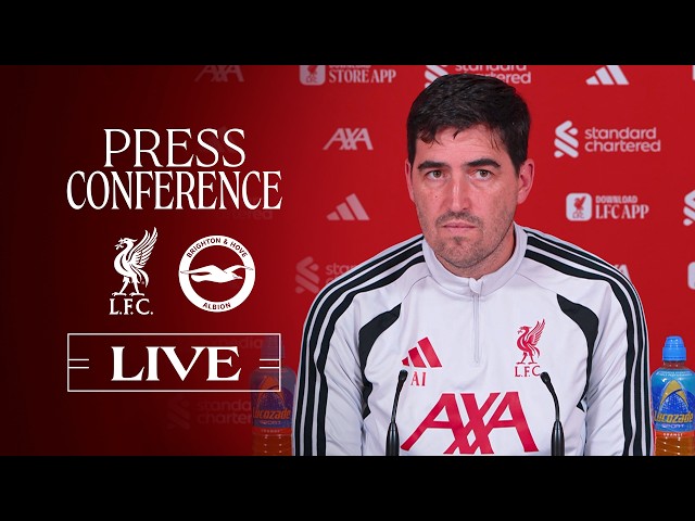 Press Conference: Liverpool vs Brighton | Andoni Iraola | Pre-match update