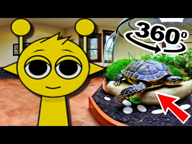 Find Simon Incredibox Sprunki  in 360° VR  Animation