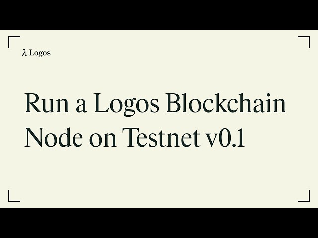 Run a Logos Blockchain Node on Testnet v0.1 — Full Setup Guide | Raspberry Pi + Laptop
