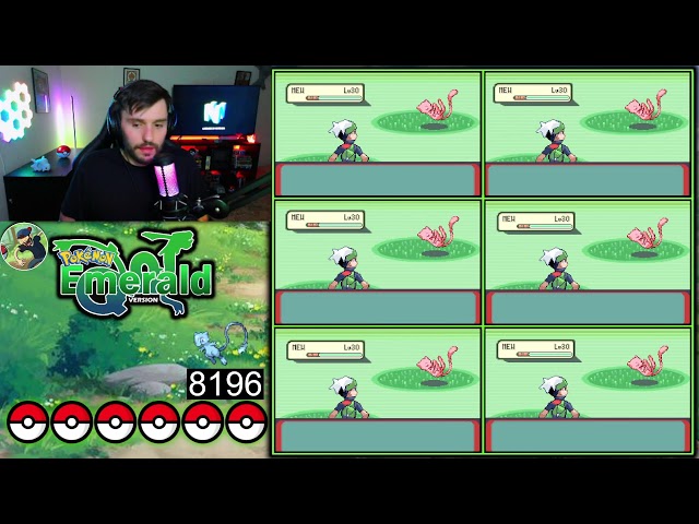SHINY HUNTING MEW