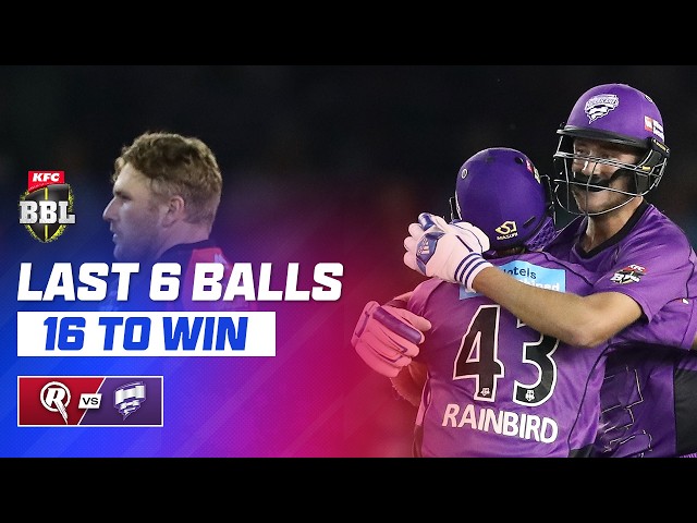 Stuart Broad The HERO As Hurricanes Make History | #BBL06