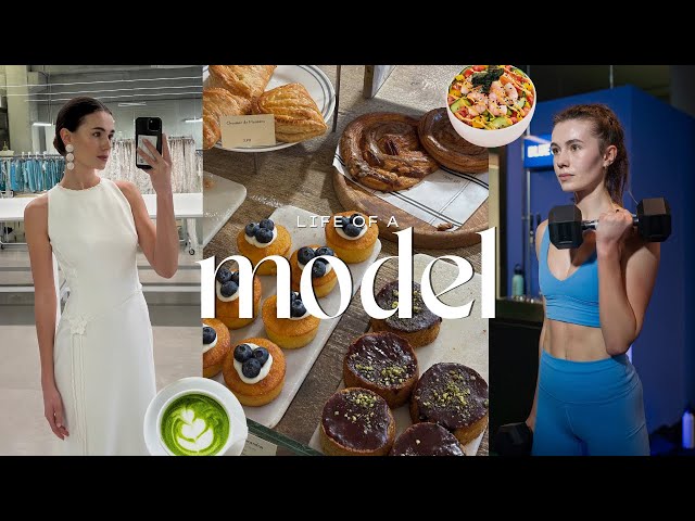 Life of a Model | casting day, workout & photoshoots