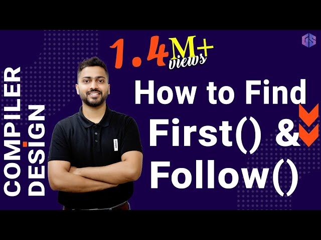 Lec-5: Find First() in Compiler Design | First() & Follow() | Compiler Design