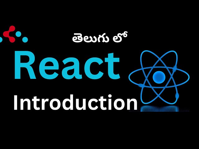React Introduction || React Tutorials in Telugu