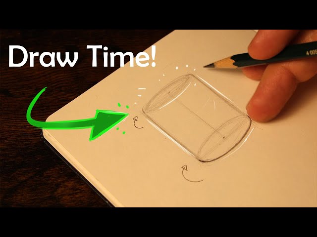 The Secret to Drawing a Basic Cylinder