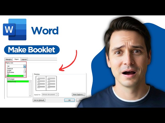 How to Make a Booklet in MS Word | Print A5 Booklet on A4 Paper (2026 Step by Step Guide)