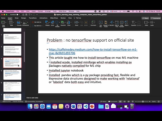 DAY1 - I started presenting my progress in learning Deep Learning and TensorFlow framework
