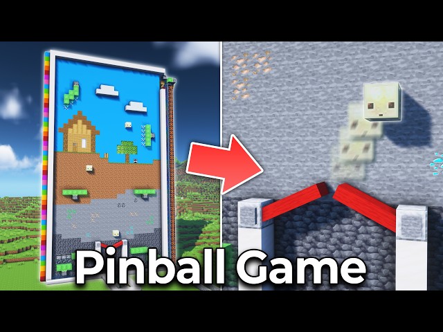 ⛏️ Minecraft Tutorial :: How to make a Sulfur Cube Pinball Game 🕹️ [마인크래프트 유황 큐브로 핀볼 게임 만들기]