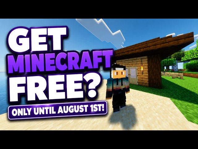 You can get Minecraft Java & Bedrock for FREE? (Giveaway) [Ends August 1st]