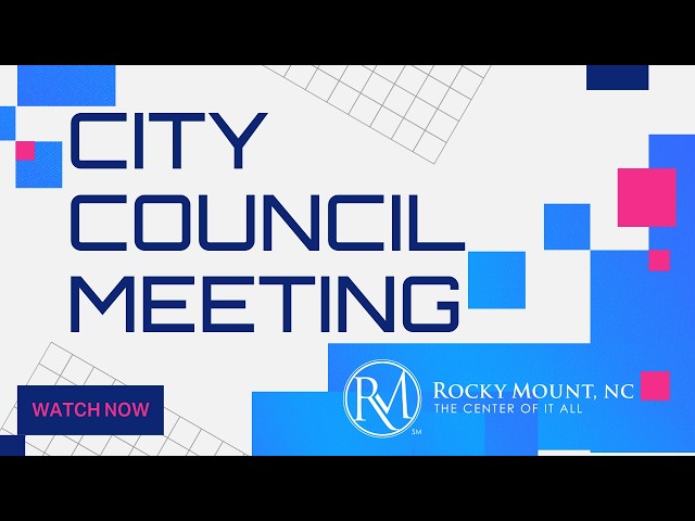 City Council Meeting, July 27