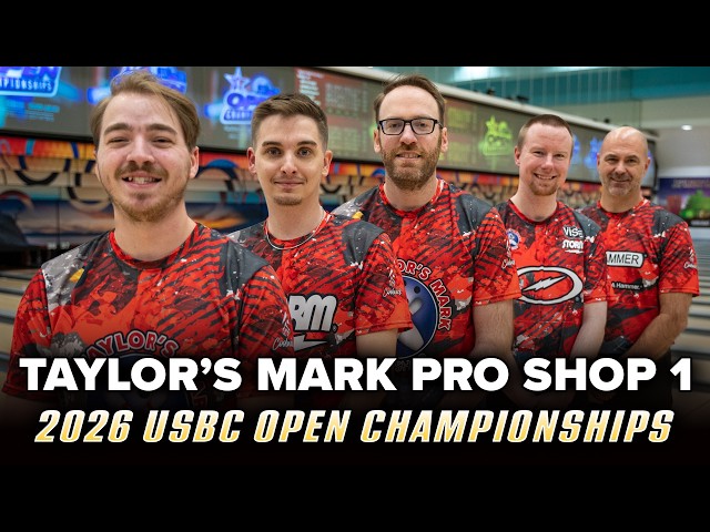 Taylor's Mark Pro Shop 1 takes team lead with 3,513 at 2026 USBC Open Championships