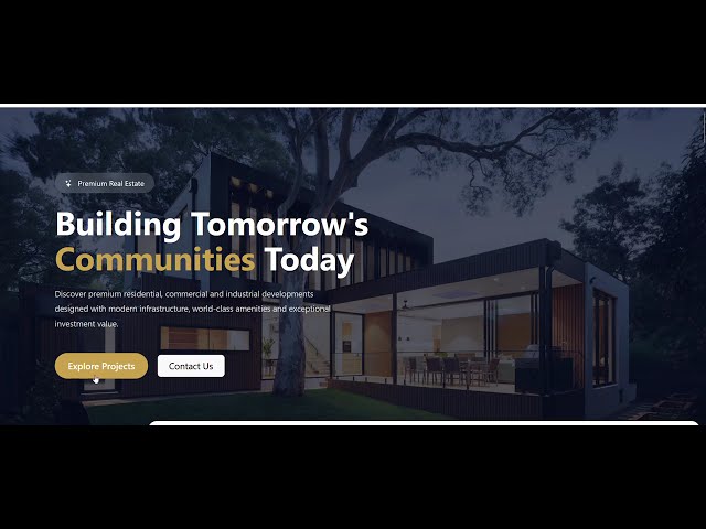 React Js Real Estate Website Template Demo