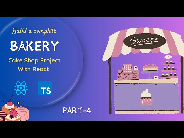 Build a Cake Shop Website with React + TypeScript | Vite Project Tutorial