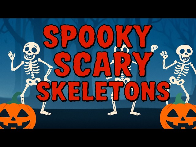 Spooky Scary Skeletons - EDM Remix (Official Video) [Top Halloween Songs]