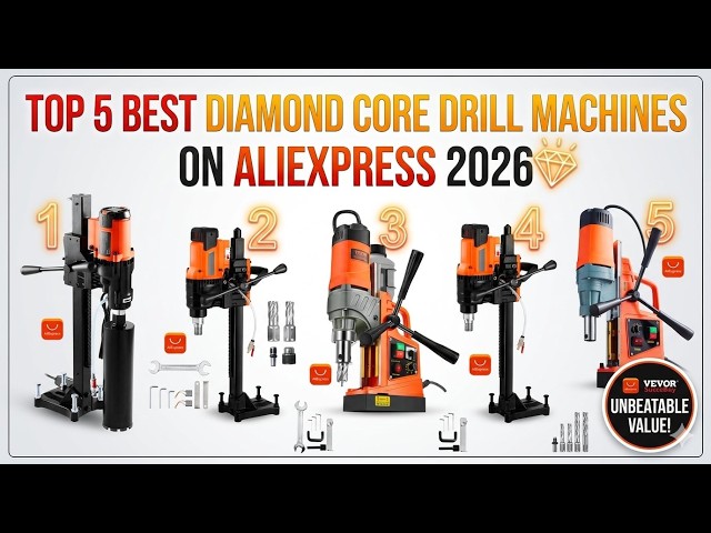 Top 5 Best Diamond Core Drill Machine on AliExpress 2026