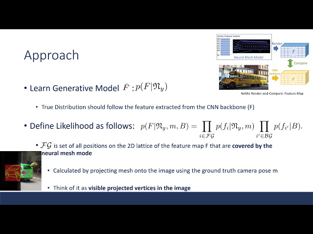 CSC2547 NeMo: Neural Mesh Models of Contrastive Features for Robust 3D Pose Estimation
