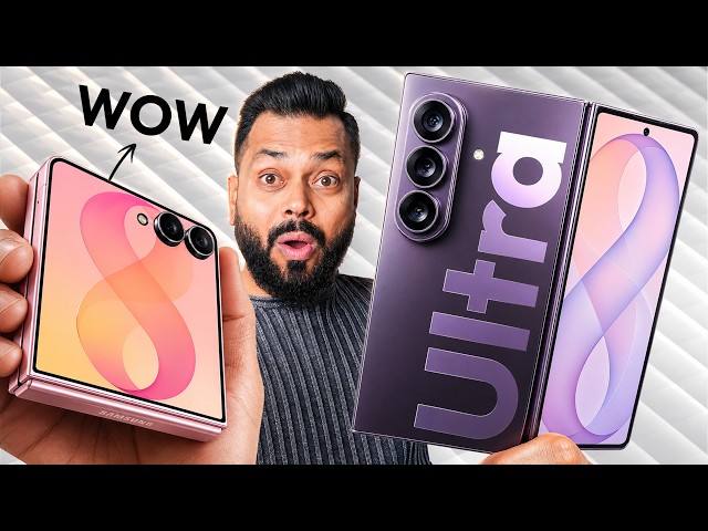 Samsung Galaxy Z Fold 8 Ultra & Z Flip 8 Unboxing & Quick Review ⚡ The Real Ultra Fold!