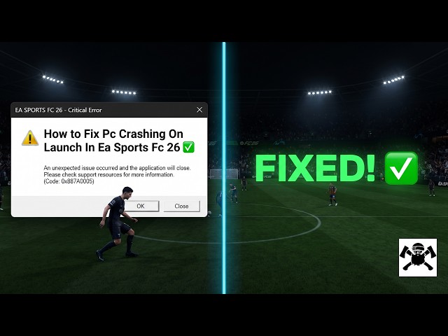 How to Fix Pc Crashing On Launch In Ea Sports Fc 26 ✅