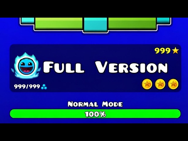 GEOMETRY DASH FULL VERSION (All Levels 1-22) | Geometry Dash Full Version
