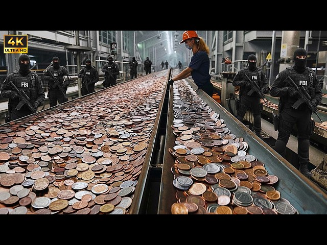 How Are Coins Made? – Inside a Modern Coin Mint – What Would Happen If This Mint Belonged to You?