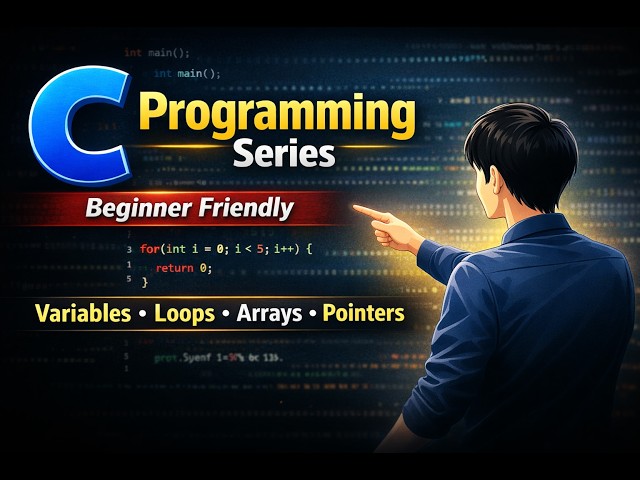 C Programming Course for Beginners | Complete C Language Tutorial | C Programming Full Course Intro