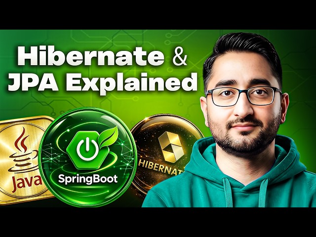 ☕ Complete Hibernate, JPA & Spring Boot Course in Hindi +JDBC | Java Database Tutorial