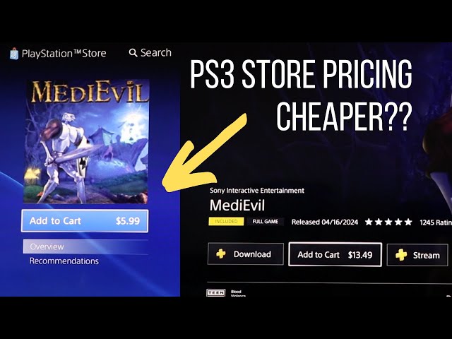 Buy These Classic Games On The PS3 Store Cheaper and Play on PS5!