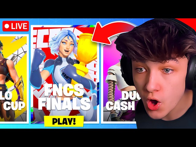 🔴LIVE! - FNCS *FINALS* TOURNAMENT! (Fortnite)