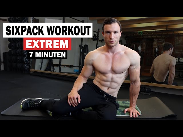 7-Minute Six-Pack Workout at Home – Extremely Effective! | Sascha Huber