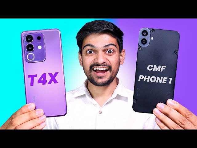 Vivo T4x vs CMF Phone 1 - Comparison | Big Mistake | Don't Buy wrong phone📱