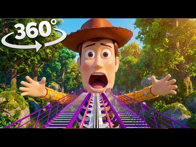Toy Story 5- Roller Coaster In VR | 360°