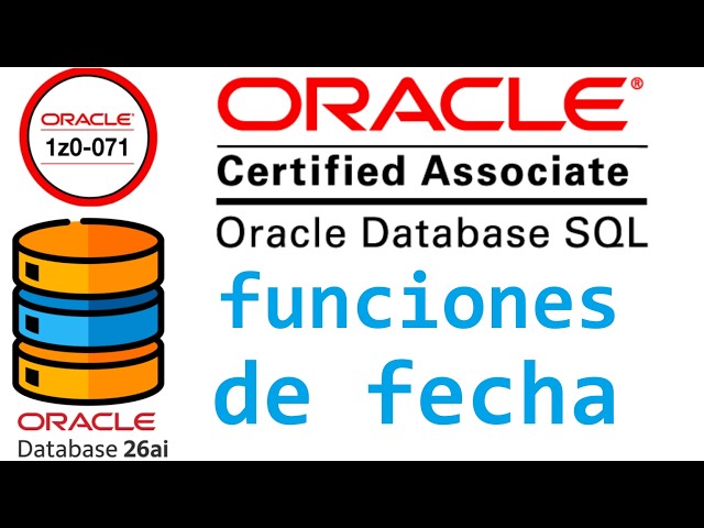ORACLE DATABASE SQL CERTIFICATION 1Z0-071 | DATE FUNCTIONS IN ORACLE SQL (video 40)