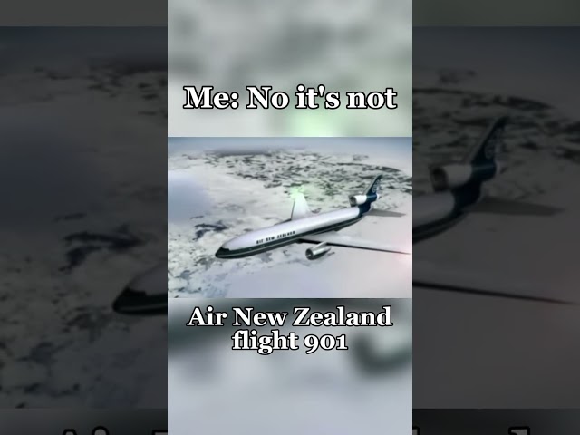 Air New Zealand flight 901 #aviation #planecrash #crash #plane #dc10 #newzealand #antarctica