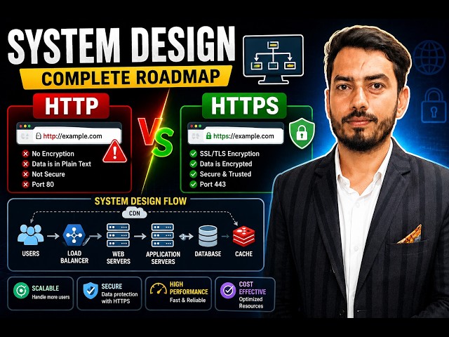 System Design HTTP VS HTTPS 